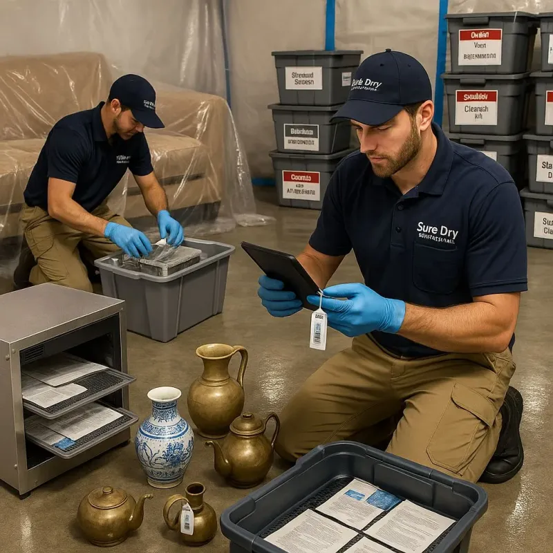 Content Protection and Restoration process in Bexley, OH
