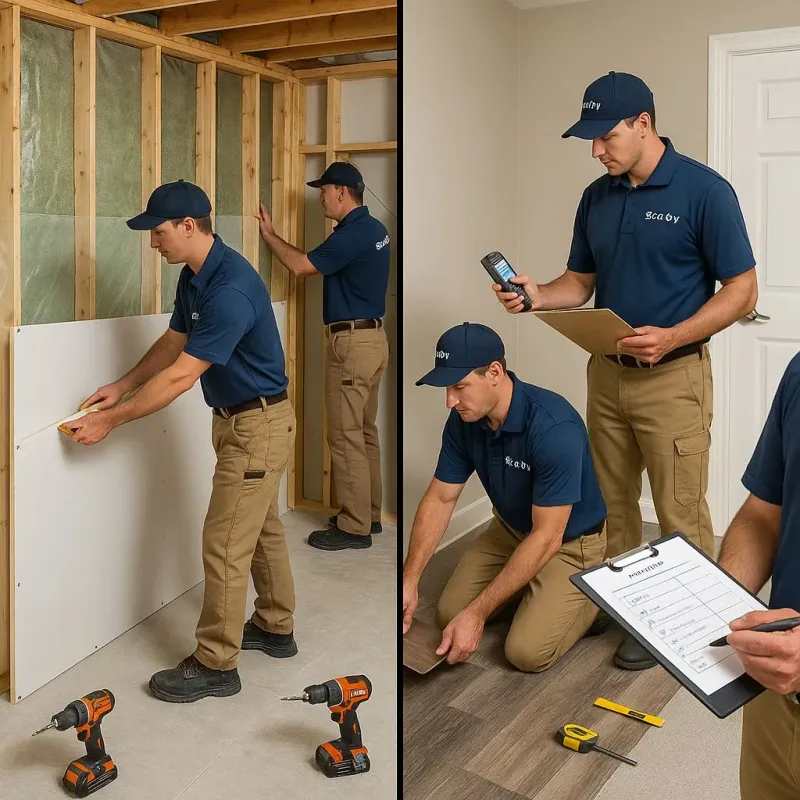 Repairs and Reconstruction process in Bexley, OH